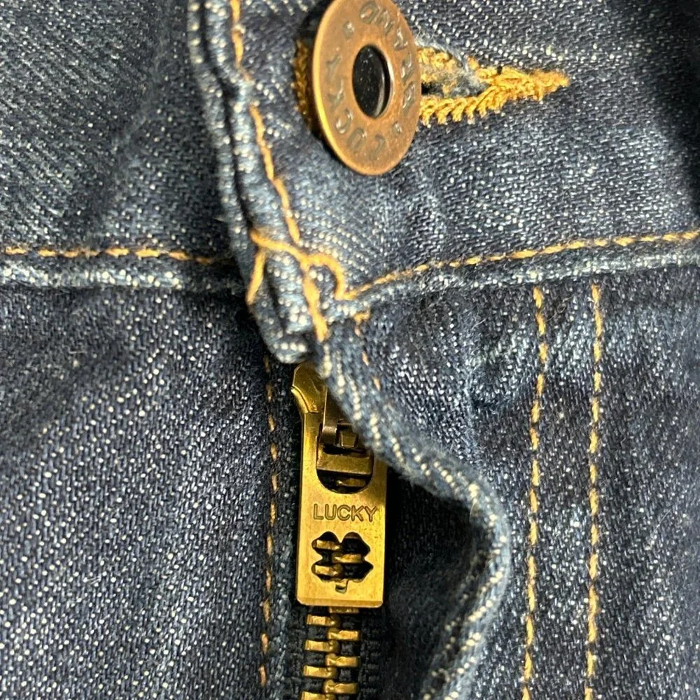 Lucky Brand 221 Original Straight Jeans Men 36x30 Medium Wash Denim - Picture 6 of 14